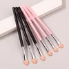 6PCS multi-functional double-sided eyeshadow brush,eyeshadow stick, eye makeup tool, sponge makeup brush, non-latex sponge brush
