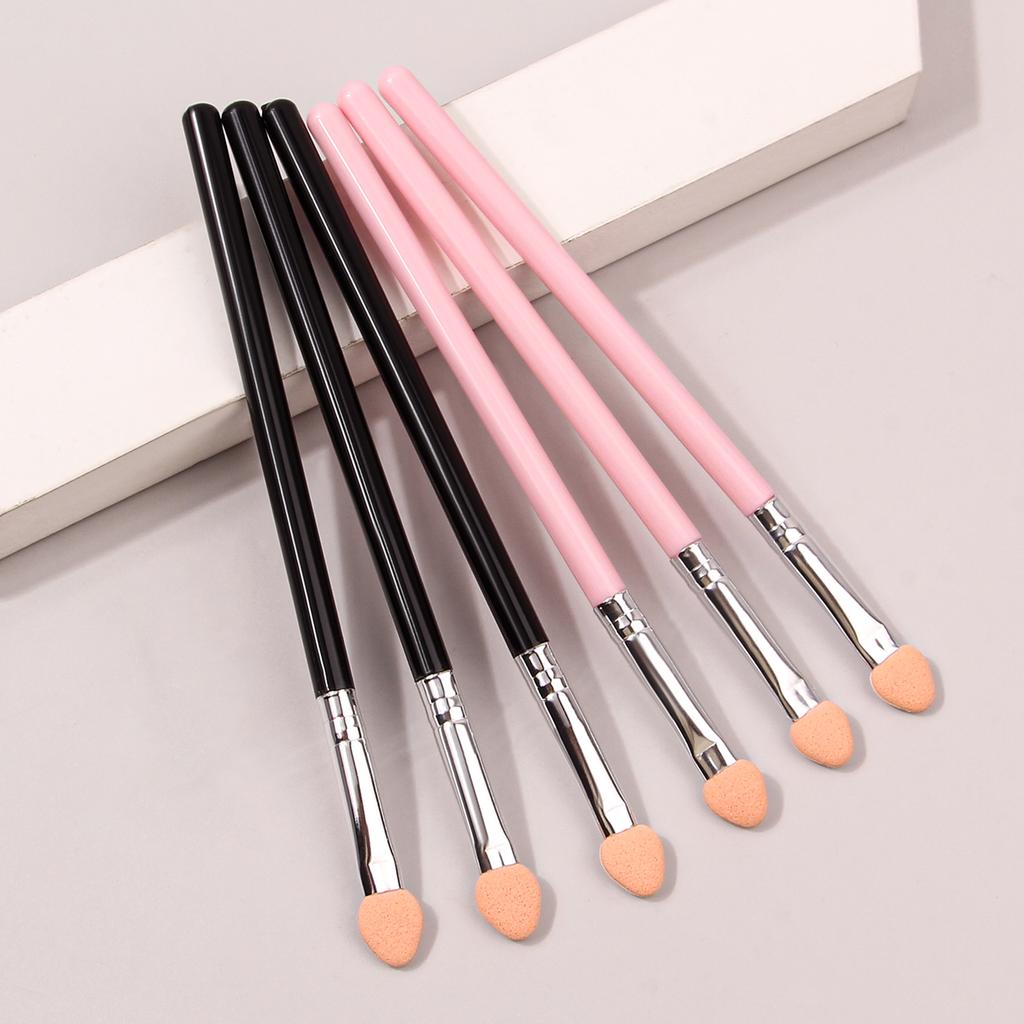 6PCS multi-functional double-sided eyeshadow brush,eyeshadow stick, eye makeup tool, sponge makeup brush, non-latex sponge brush