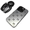 Black Bow for Apple 15 Colored Silver iPhone14promax Creative 13/11 Matte 16 Protective Case 17
