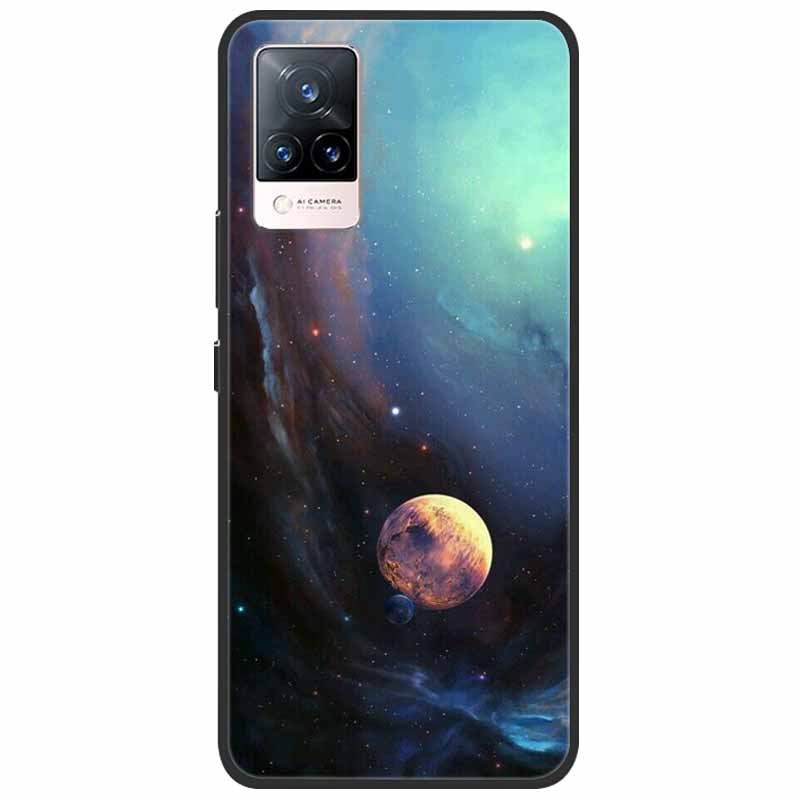 Miękkie Silikonowe Etui Na Telefon Dla vivo V21 5G 4G V21E V2027 Y11S Y12S V20 V2025 V 21E TPU Coque Pokrowiec Dla Vivo V 21e 21 Ochronne