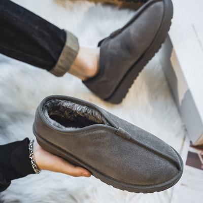 Winter Shoes For Men Boots Slip On Warm Fur Winter Sneakers Men Snow Boots Waterproof Ankle Boots Chaussure Homme Men