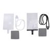 Magnifying Glass for Neck Wear 4X Magnification Flexible Gooseneck Page Magnifier for Reading Sewing