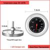 Stainless Steel Short Needle Thermometer for Oven and Barbecue