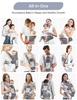 Baby Carrier, Baby Carrier Newborn to Toddler, Toddler Carrier with Hood All Seasons & All Position Baby Hip Carrier