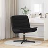 Swivel Chair Black 63 x 75 x 76 cm Fabric