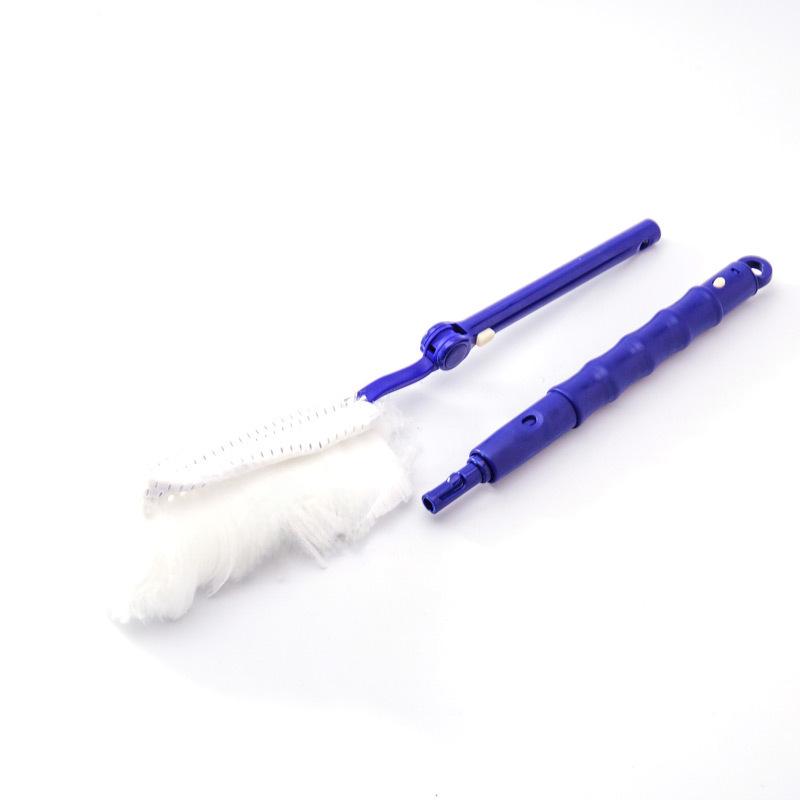 Teleskop-Elektrostatik-Staubwedel zum Einmalgebrauch für die Reinigung von Schreibtisch, Auto und Haushalt