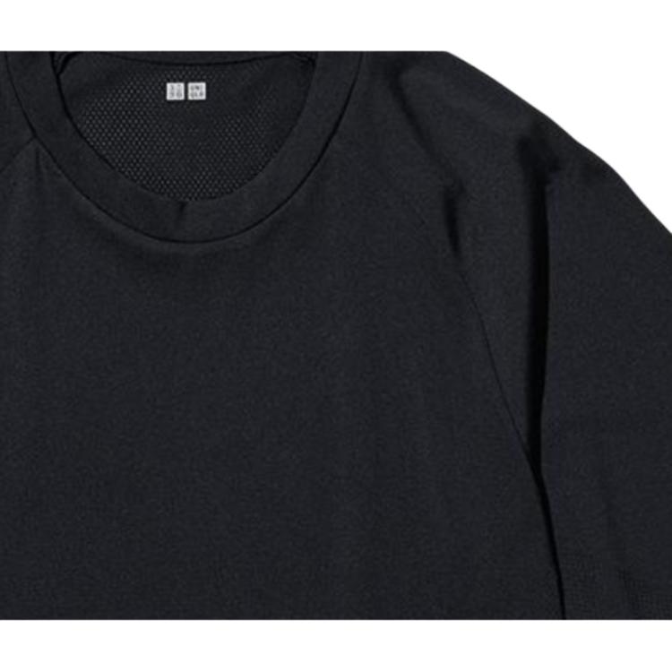 UNIQLO Solid Color Loose Fit Crew Neck Short Sleeve T-Shirt Men tops 445173-09