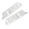 Left Right Pair Front Bumper Brackets for Honda For Odyssey 2005 2010 Plastic Replacement Parts 71198SHJA00 71193SHJA00