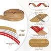 1PC 3Meters Self Adhesive Wall Corner Protector Guard Flexible Peel And Stick Molding Trim for Ceiling Countertop Edge Protectio
