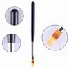 1Pcs Nail Art Brush Gel Brush For Nail Art Ombre Soft Gradient Brush For Manicure Nail Polish Drawing Painting Uv Gel Decor Pen