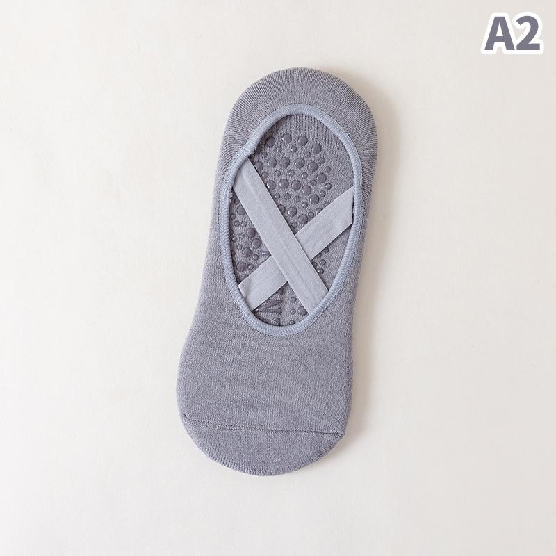 Șosete Yoga pentru Femei Respirabile cu Talpă Prosop Bandaj Silicon Anti-Alunecare Șosete Pilates pentru Doamne Dans Balet Fitness Antrenament Șosete de Bumbac