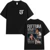 Hip Hop Pop Music Tops Singer Tini Stoessel Futtura Tour Album 2026 Tshirts Fashion Oversized Tshirt Print Cotton T Shirts