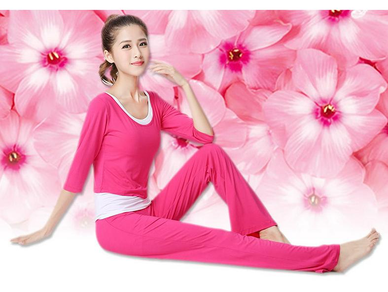 2022 Korean Style Women's Three-Piece Yoga Suit – Autumn/Winter Modal Fitness Set