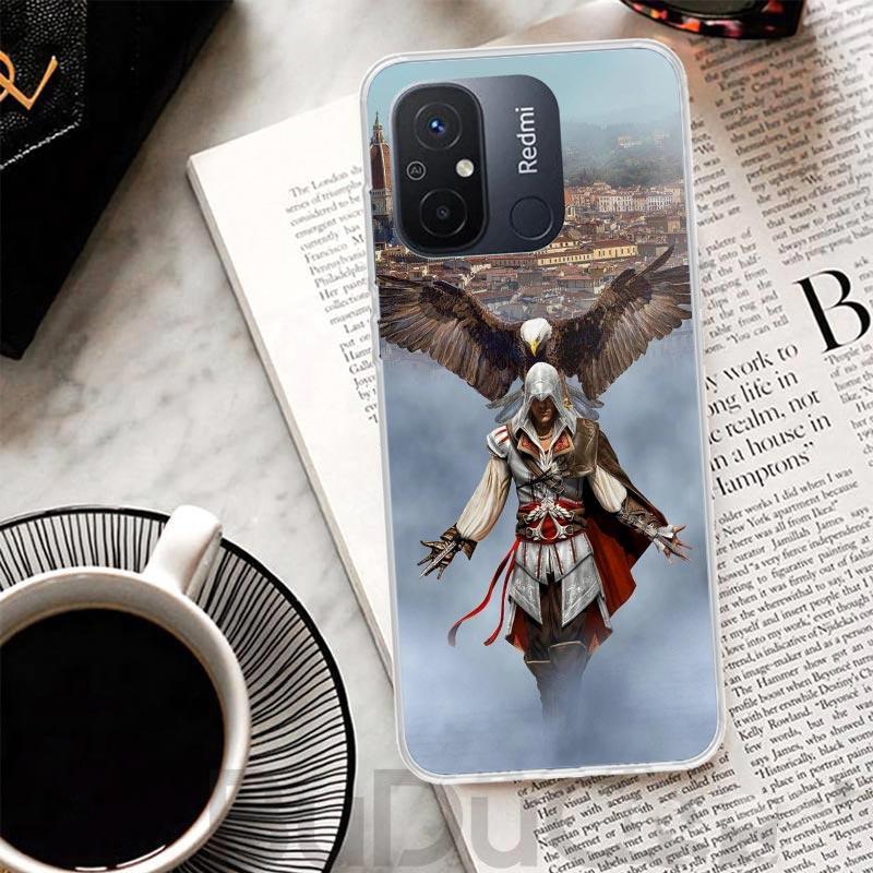 

A-Assassins Game Creed Cover For Xiaomi Redmi 13 13C 14C 12 12C 10 10C 9 9C 9T 9A Phone Case 10A 8A 8 7A 7 6A 6 K80 K70 K60 K20 Redmi 6A