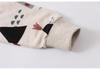 Boys' Cartoon Knitted Cotton Sweatshirt - Long Sleeve Autumn European & American Style