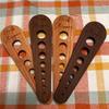 Holz-Gemüseblattentferner Effizientes Werkzeug zum Entfernen von Blattgemüse Ergonomischer Griff Gadget Küchenzubehör