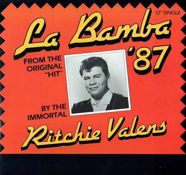 12-дюймовая пластинка RITCHIE VALENS La Bamba 87 12MAG1204 Image Records 1987 Канада Латинская б/у