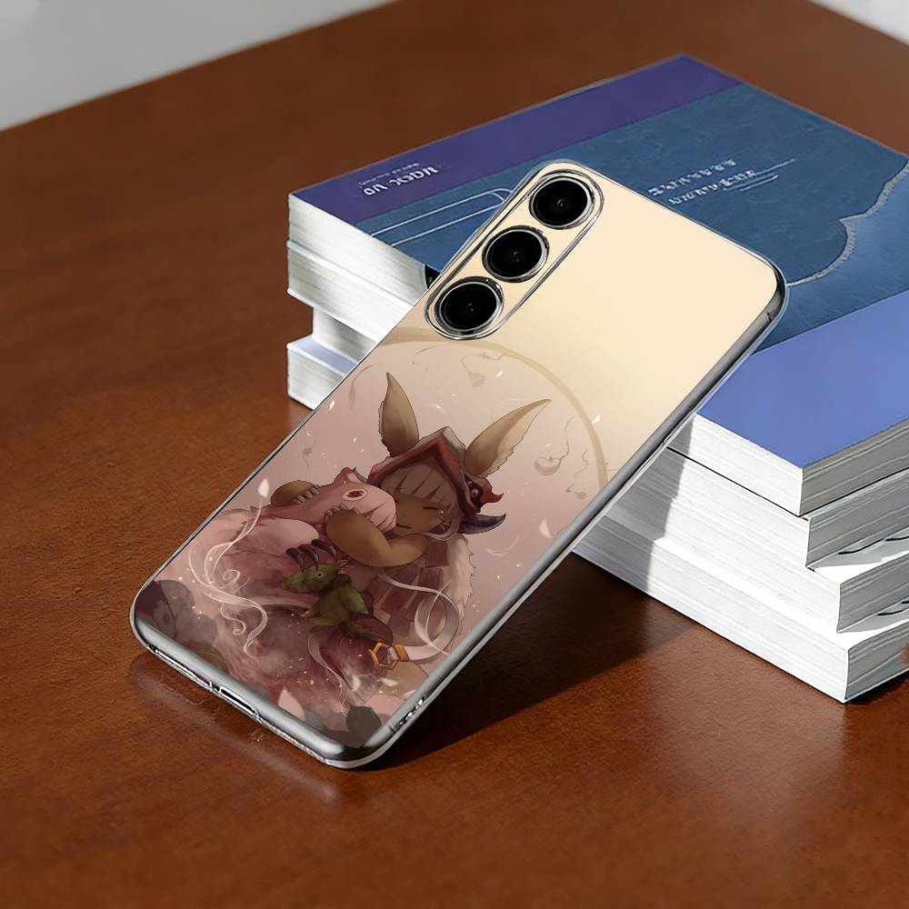 M-MADE IN A-ABYSS Nanachi Phone Case For SamsungA10,12,20,21S,30,31,40,50,51,52,70,71 Transparent Cover Samsung a12