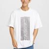 UNIQLO Peter Saville Printed Crew Neck Short Sleeve T-Shirt Unisex Tops White 424607-00