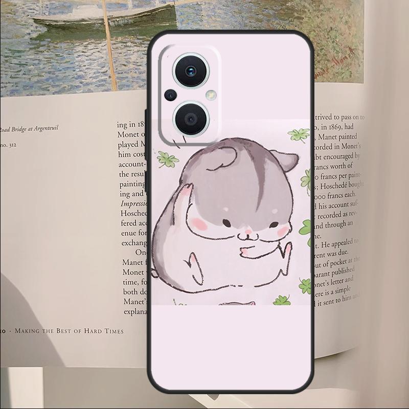 Kaninchen Maus Hamster Hülle Für OPPO Reno 14 13 11 10 Pro 12F 11F 13F 14F 7 8 Lite OPPO Find X6 X5 X8 X9 Pro Hülle