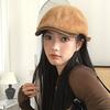 Autumn And Winter Retro Corduroy Newsboy Cap  British Style Newsboy Cap, Japanese Street Style Artistic Duckbill Hat For Men