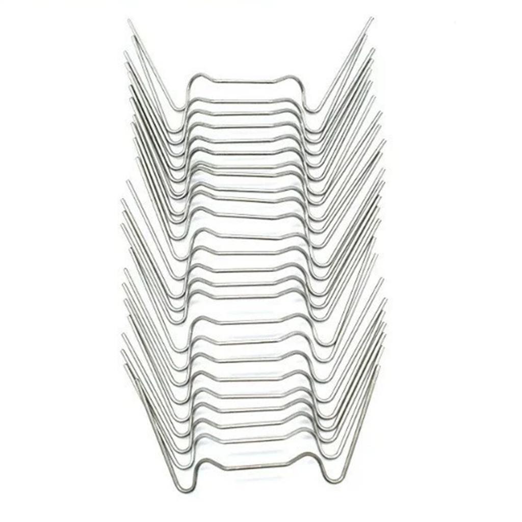 Stainless Steel Garden Nails W-Type Fixing Buckle Z-Type Hook For Greenhouse Gardening Accessories