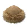 Fluffy Faux Fur Hats Warm Winter Thick Warm Ears Snow Cap Windproof Woman Hats Accessories