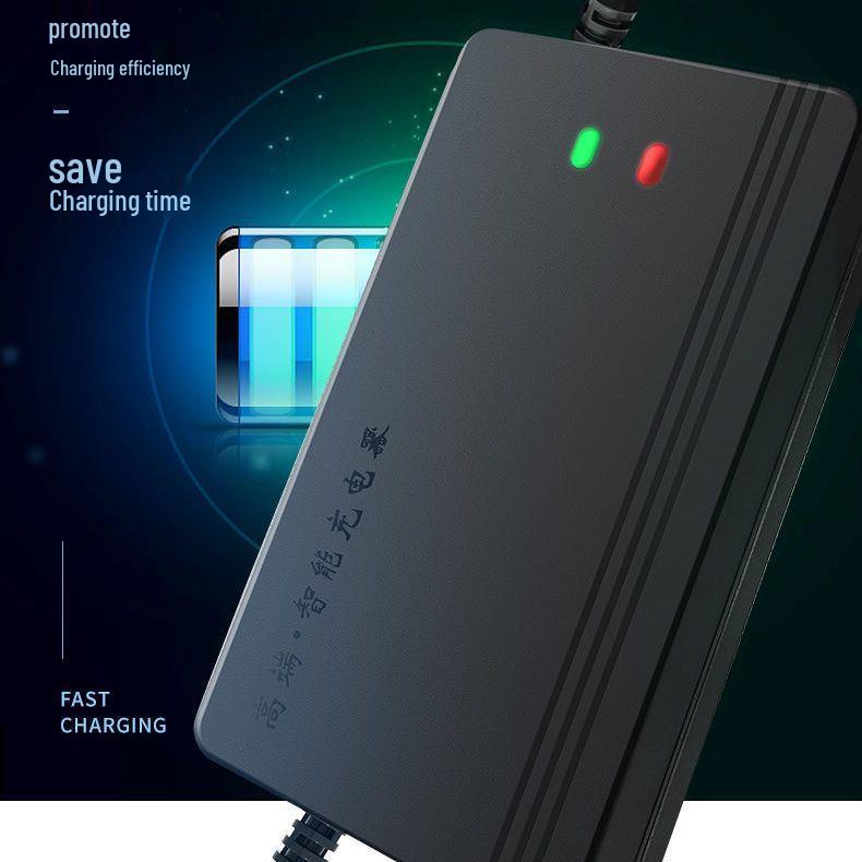 Universelles 48V/60V/72V Schnellladegerät für 2-rädrige und 3-rädrige Elektrofahrzeuge mit automatischer Abschaltung