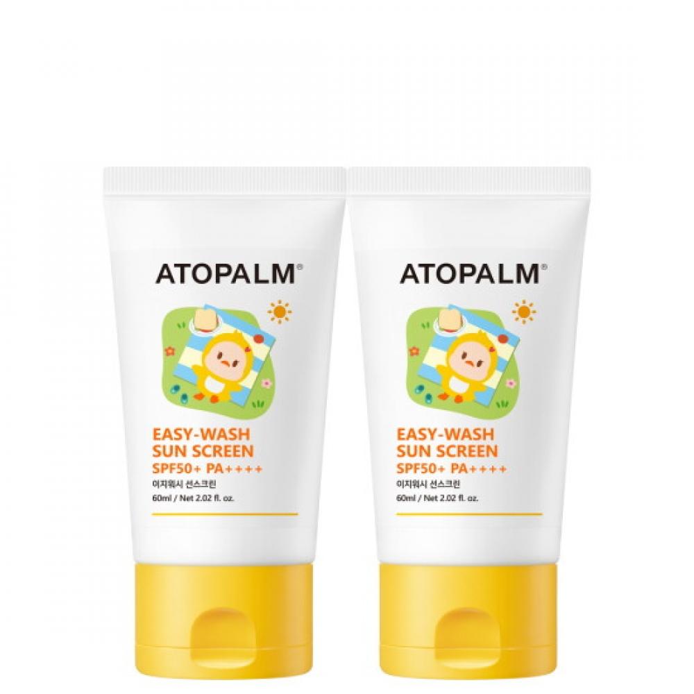 Atopalm Easy Wash Sunscreen 60ml X 2