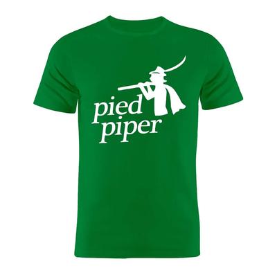 100 Cotton Unisex T Shirt Pied Piper Silicon Valley Funny Silhouette Artwork Gift Tee