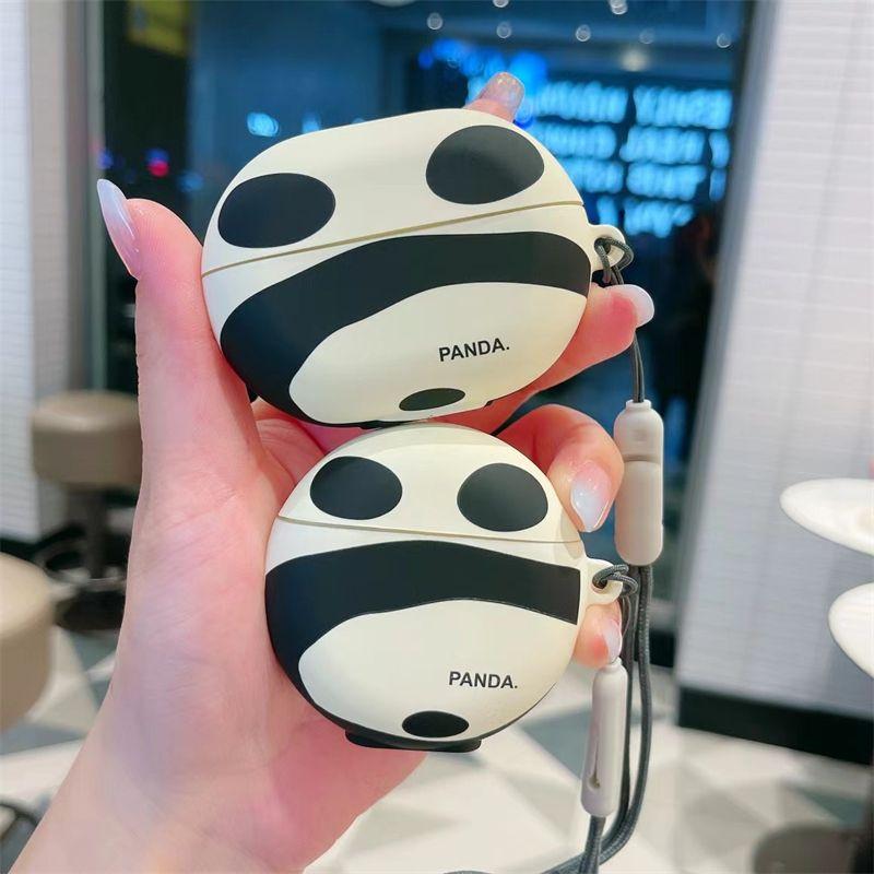 

Bluetooth Earbuds Case 45 Generation Stylish Freebudspro3/2 Protective Case 6i Drop-Resistant 4i/5i Silica Gel Box SE2 Frosted Soft Case 4E/Pro4 Soft freebuds Generation 6 White Back Panda