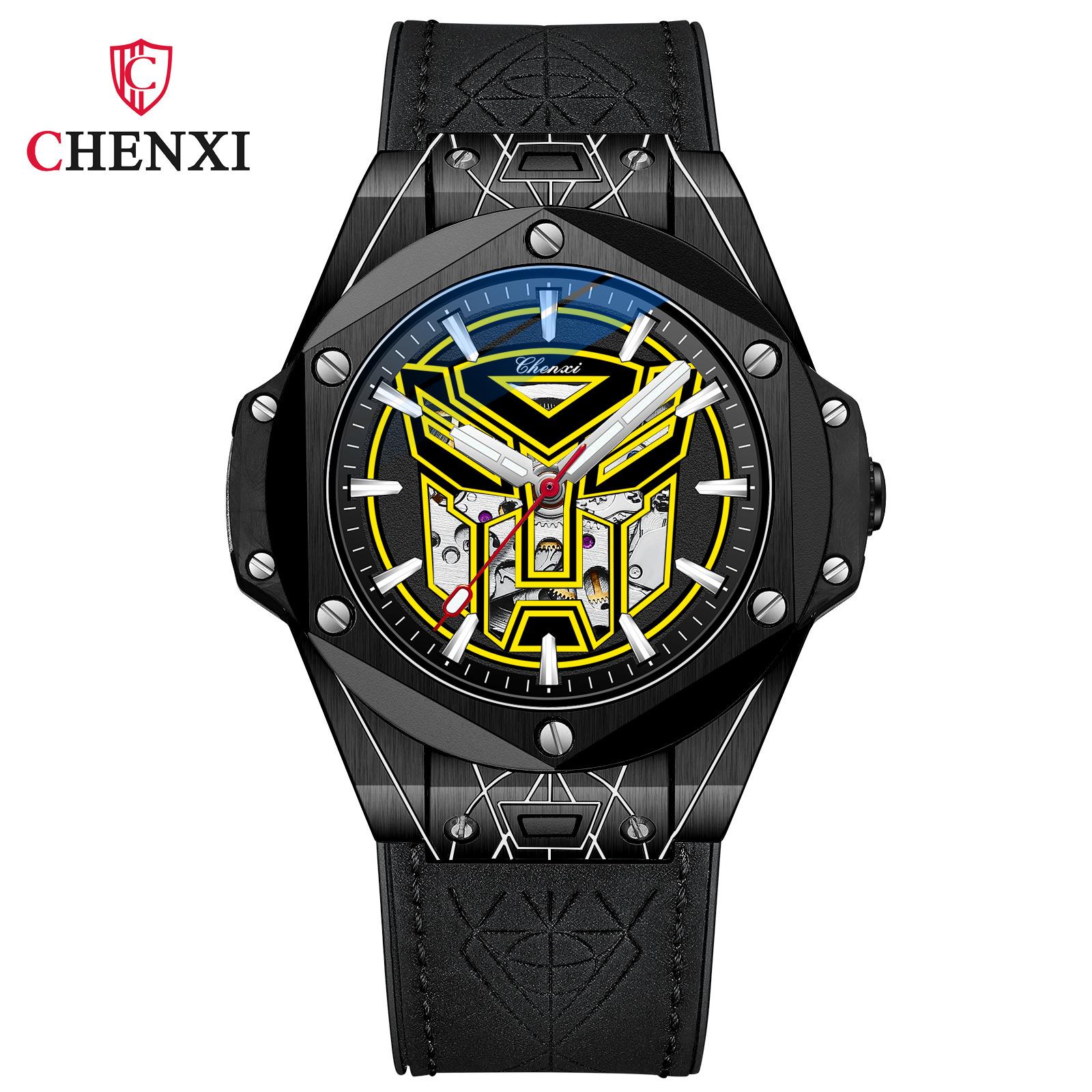 

Новые роскошные мужские часы ТОП-бренда с коробкой, модные мужские часы, водонепроницаемые светящиеся автоматические мужские механические часы