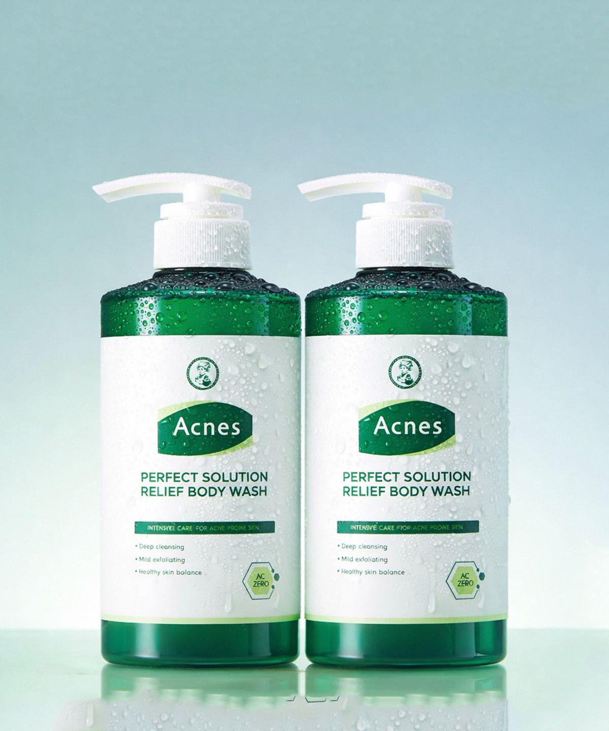 2 x Perfect Solution Relief Body Wash 500ml (Citrus Woody Scent)