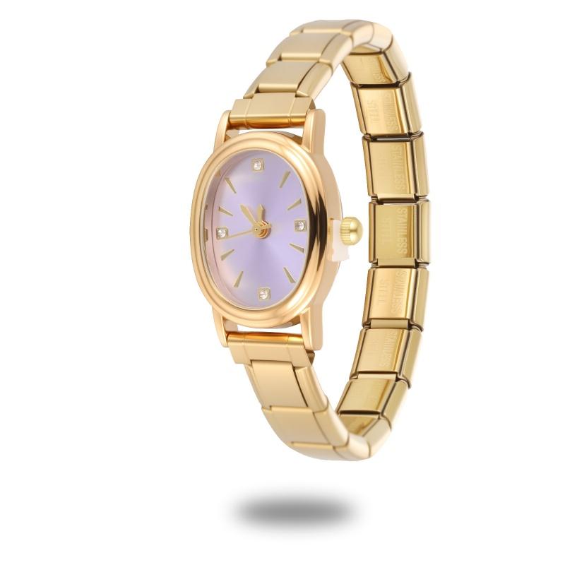 Vintage Luxury High Quality Women's Men's Stainless Steel Windmill Shaped Watch Bracelet For Friend Birthday DIY Jewelry Gifts