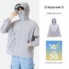 Camel Unisex Woven Sun Protection Jacket