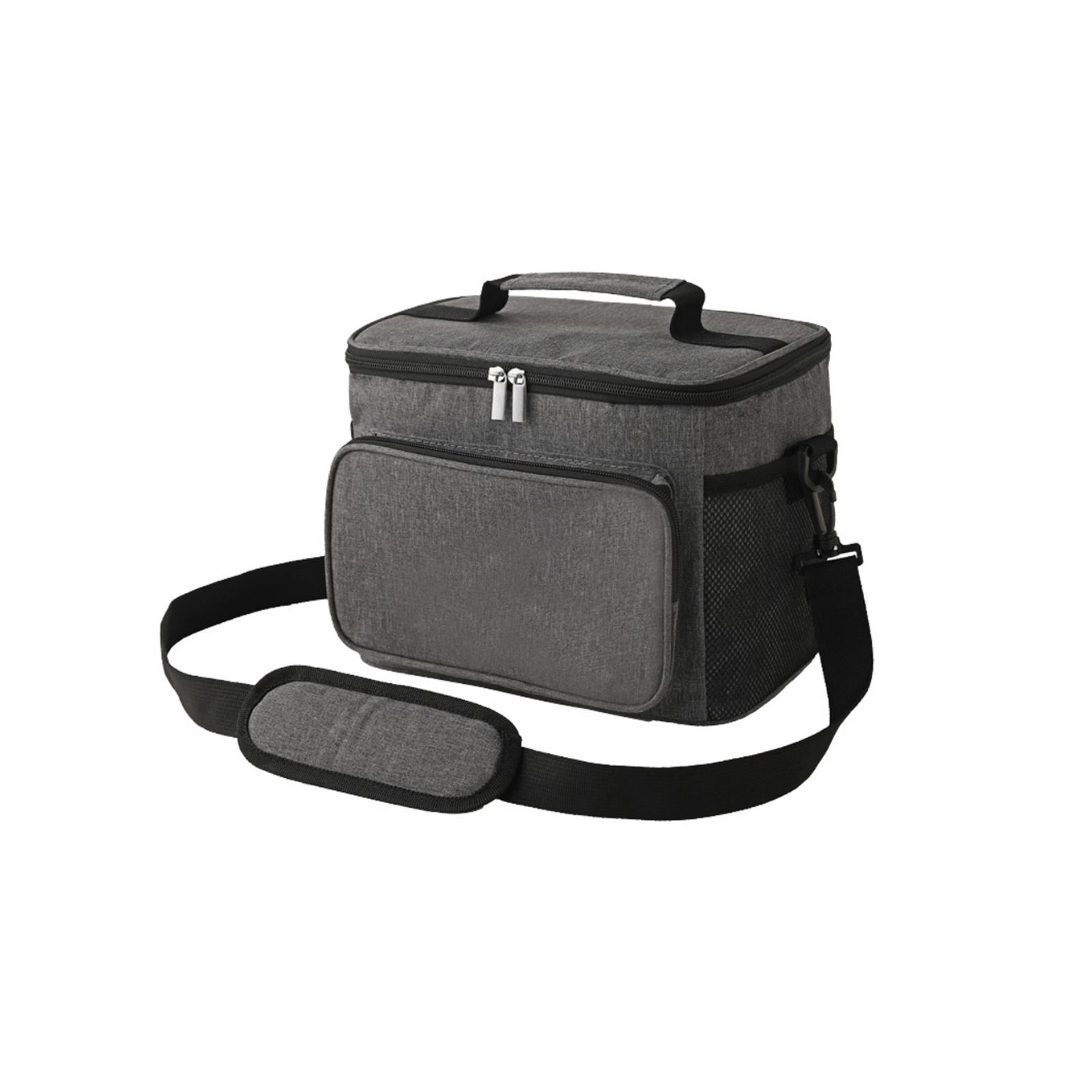 Insulated Cooler Bag 10L Collapsible Waterproof Picnic Bag Foldable Cool Bag With Carrying Straps For Camping Picnic grey #1