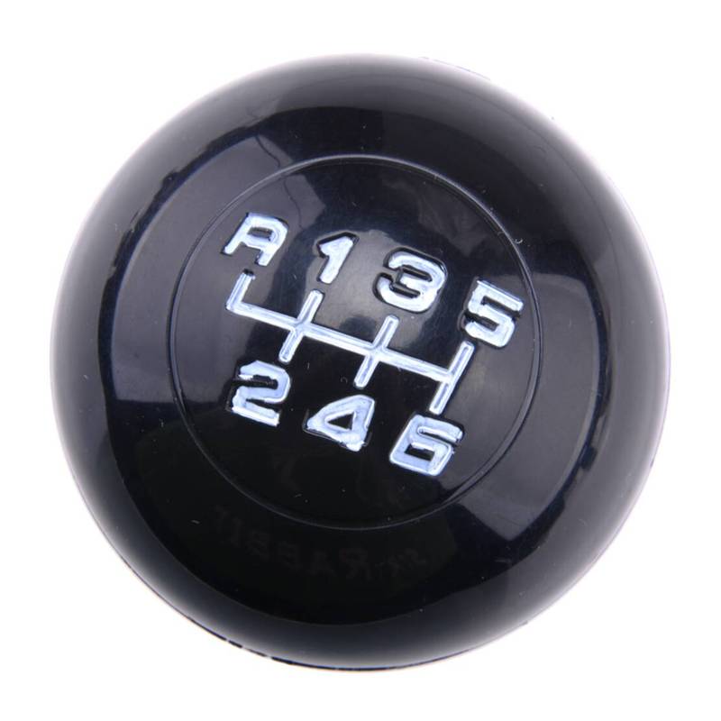 Car Black 6 Speed Gear Stick Shift Knob Shifter Lever Head 50294565 55346345 Fit for Alfa Romeo Giulietta 2010+