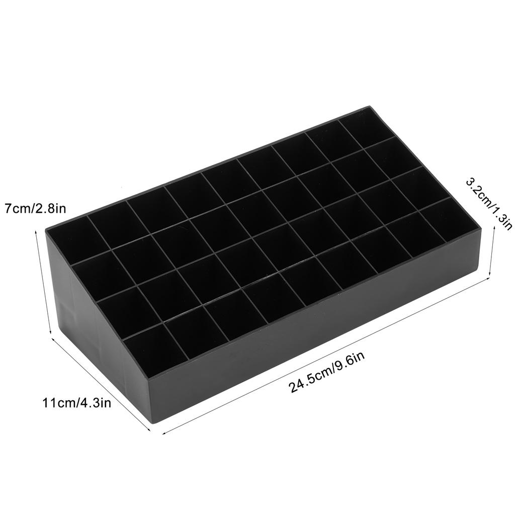 36 Grids Makeup   Storage Box Display Stand Cosmetic Desktop Lipstick Rack Container