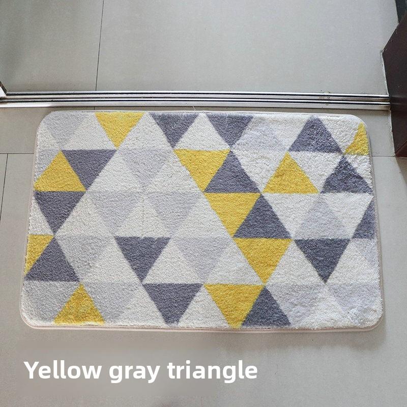 Imitatie kasjmier badkamervloermat absorberende voetmat huishoudelijk sneldrogend tapijt 60x90cm23.6x35.4in