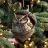 Ornamenti Natalizi Foresta Animale Ghianda Acrilico Alberi Carini Ciondolo Appeso Decorazioni Arredamento Rustico per la Casa Regalo di Festa per Amanti Albero Elegante