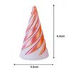 3Pcs/Set 3D Printed Spiral Cone Impossible Pyramid Passthrough Sculpture Spiral Cylinder