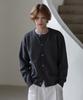 Decoroso Comfort Round Neck Cardigan [Charcoal]