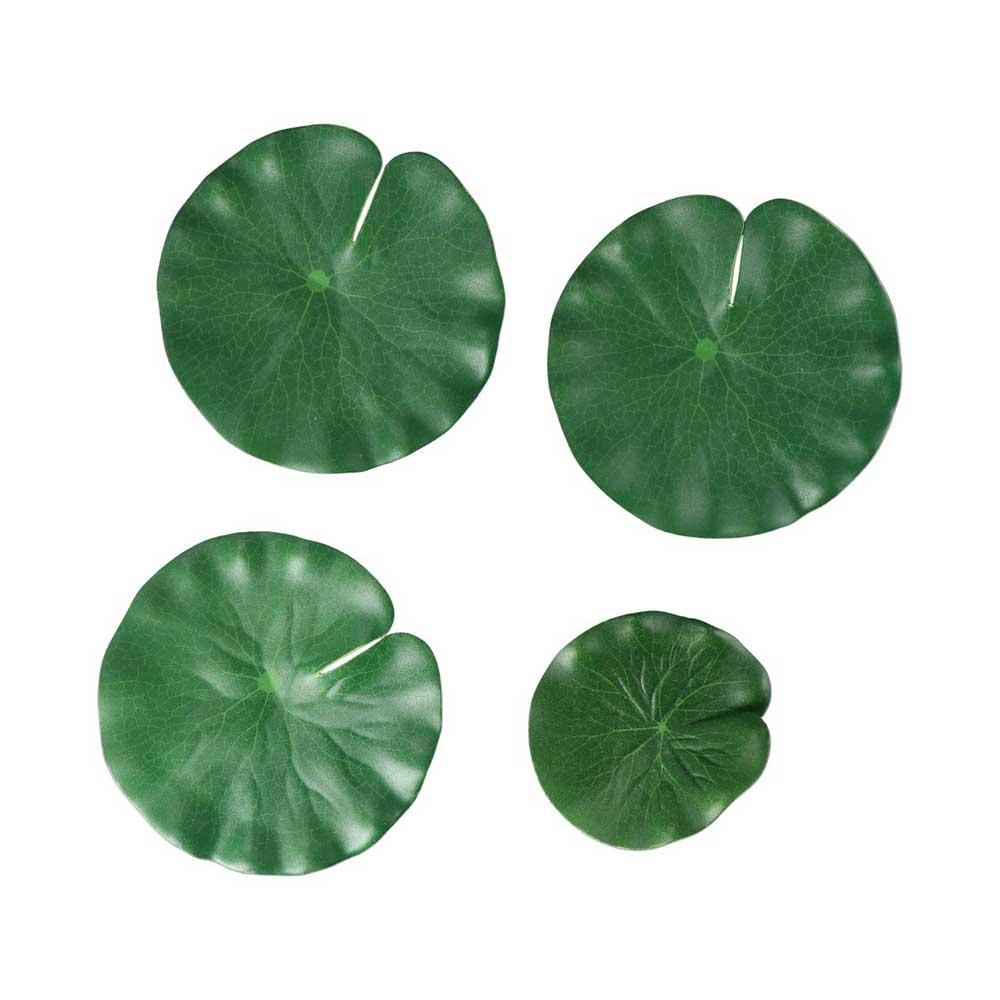 Pond Pond Flower Fish Tank Landscaping Floating Lotus Leaf Fake Lotus Water Leaf Artificial Plant