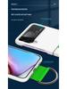 Samsung Zflip7/Huawei P50 Pocket Folding Phone Case with Letter Wrist Strap and Stand.