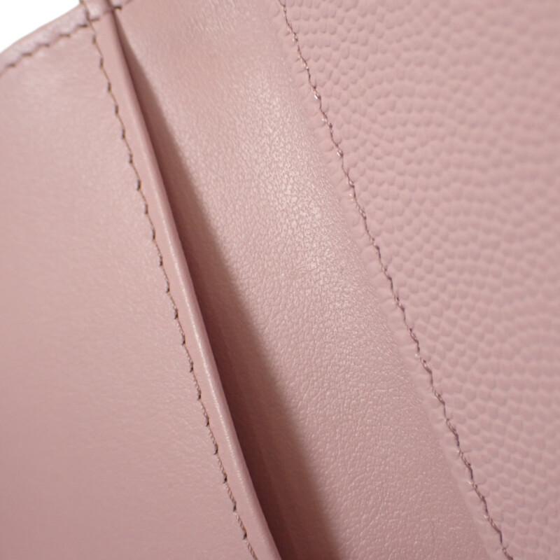 Chanel AP4084 Tri-fold Wallet Pink Women