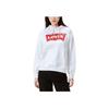 Levis FW22 Solid Logo Print Hoodie Women Hoodies White A4959-0007