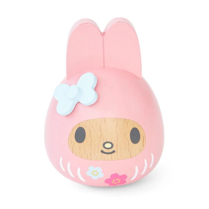 

Sanrio My Melody Деревянная Дарума Япония НОВЫЙ Персонажи Sanrio