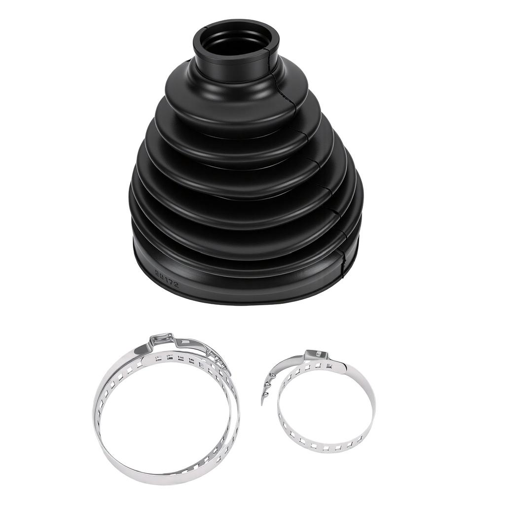 CV Joint Boot Replacement for Toyota Tacoma Hilux 43447 0K020 Rubber CV Boots with 2 Clamps