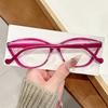 New trendy and fashionable reading glasses, cat-eye, cross-border reading glasses for women from Europe and America