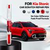 Pennarello Ripara Graffi Vernice Auto Per Kia Stonic 2017-2025 Accessori Riparazione Graffi Vernice Bianco U4 Rosso SQ Nero 9B Grigio Tempesta Blu